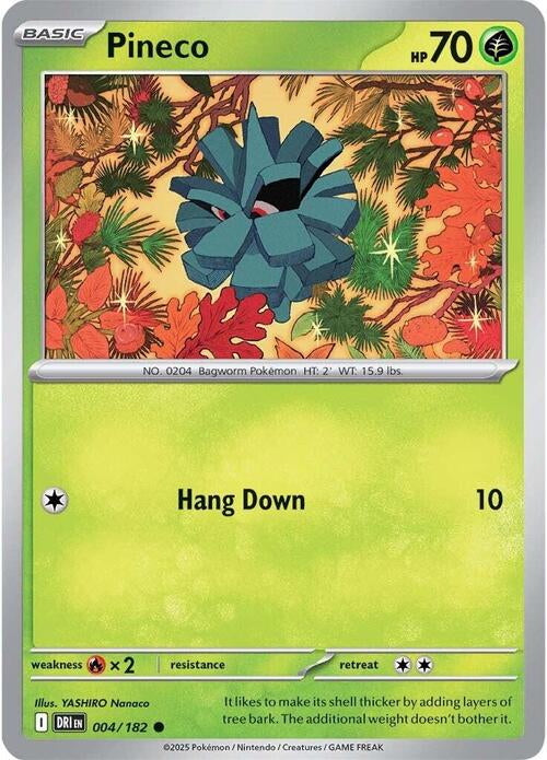 Destined Rivals Pineco #4/182